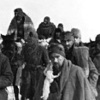 La colonna degli alpini dopo la strepitosa battaglia di Nikolajewka