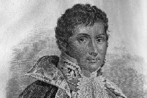 Conte Achille Fontanelli - Generale di Divisione - Ministro della guerra e marina del Regno d'Italia, nato in Modena nel 1775, morto a Milano nel 1837