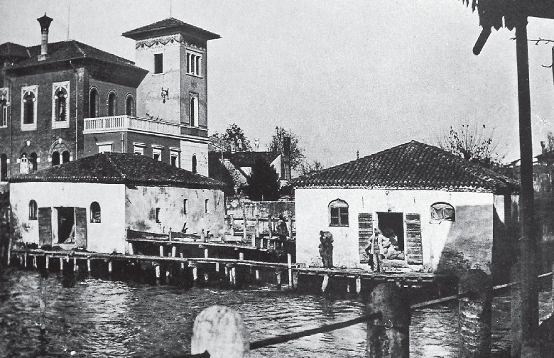Portogruaro, 3.12.1917. Zona dei Mulini sul Lemene
