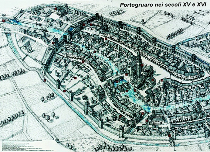 La descrizione del Friuli in una mappa