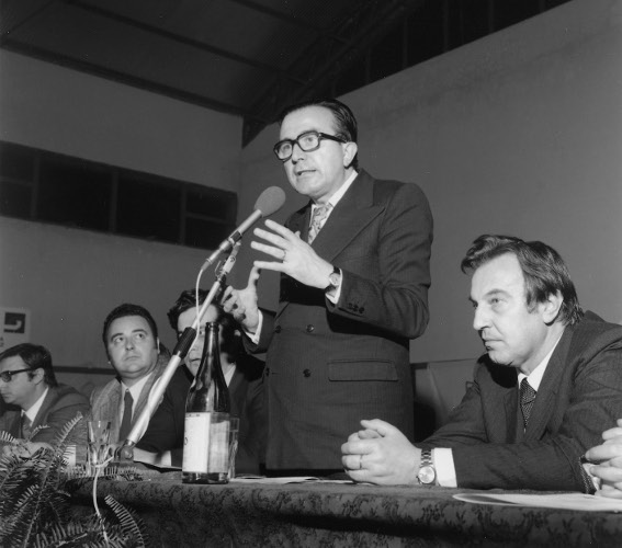 Il presidente del Consiglio dei ministri, on. Giulio Andreotti