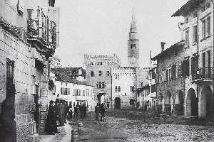 San Vito al Tagliamento, 10.2.1918. Veduta su porta Garibaldi