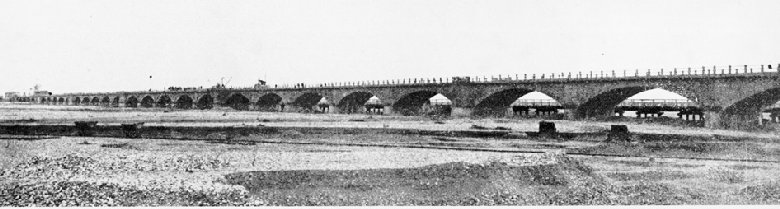 Località Delizia 1919 Ponte stradale in fase di ultimazione