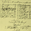 Firme in calce al verbale elezioni comunali di Latisana del 1866