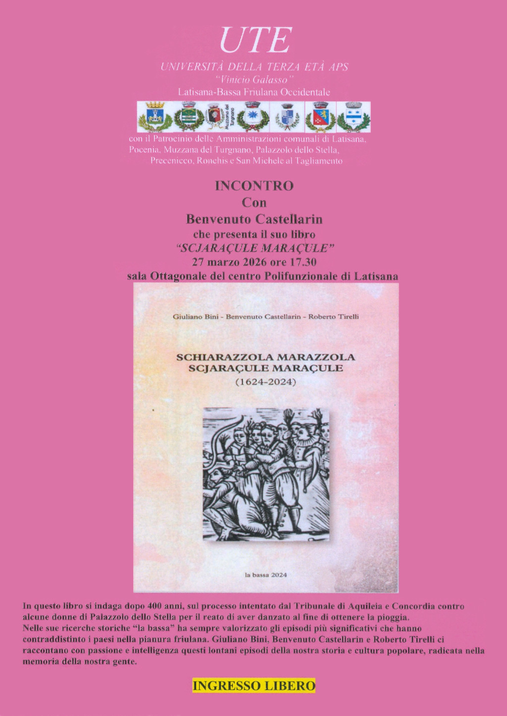 Presentazione libro Scjaracule Maracule